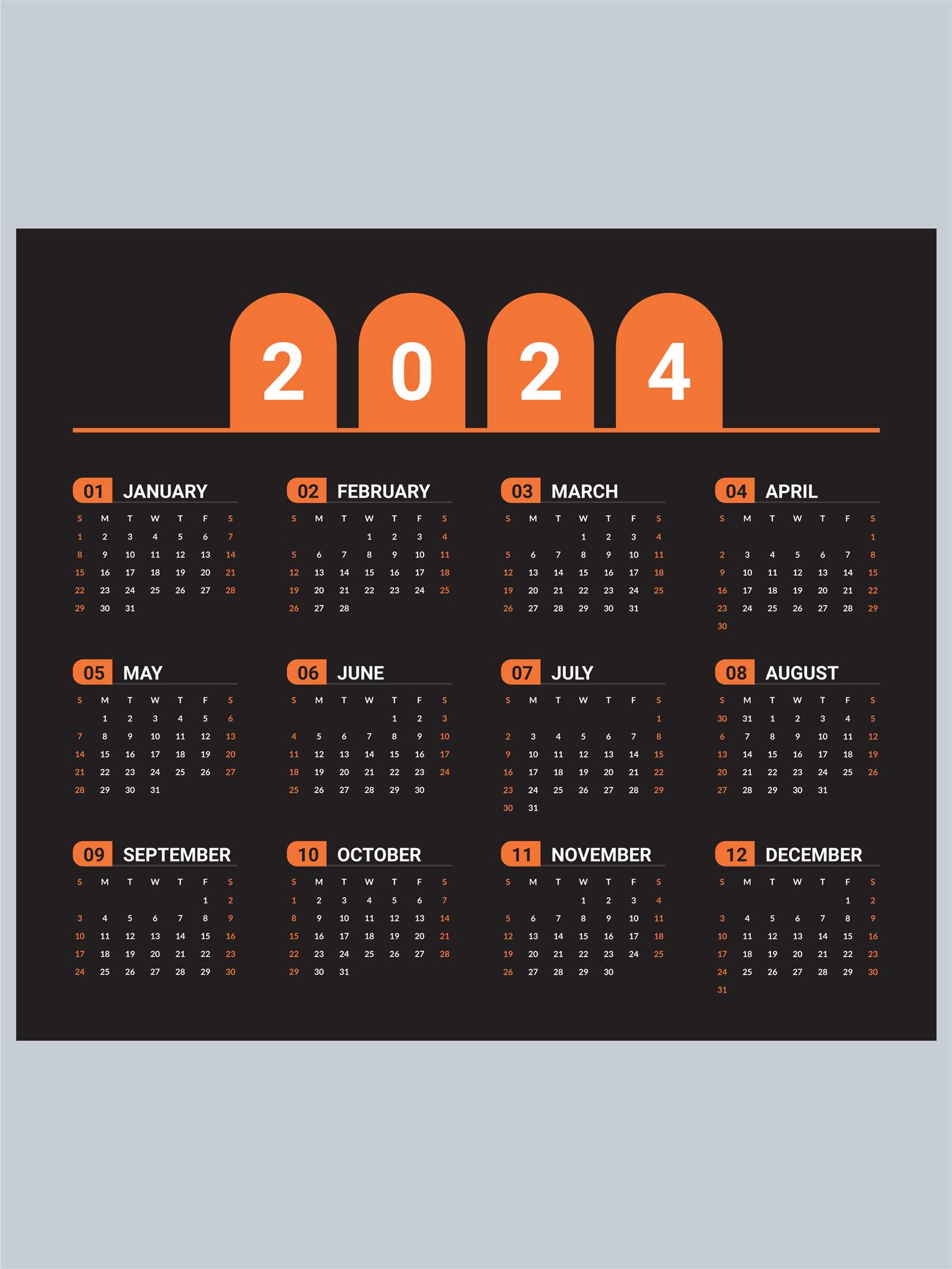 calendar design templates free download