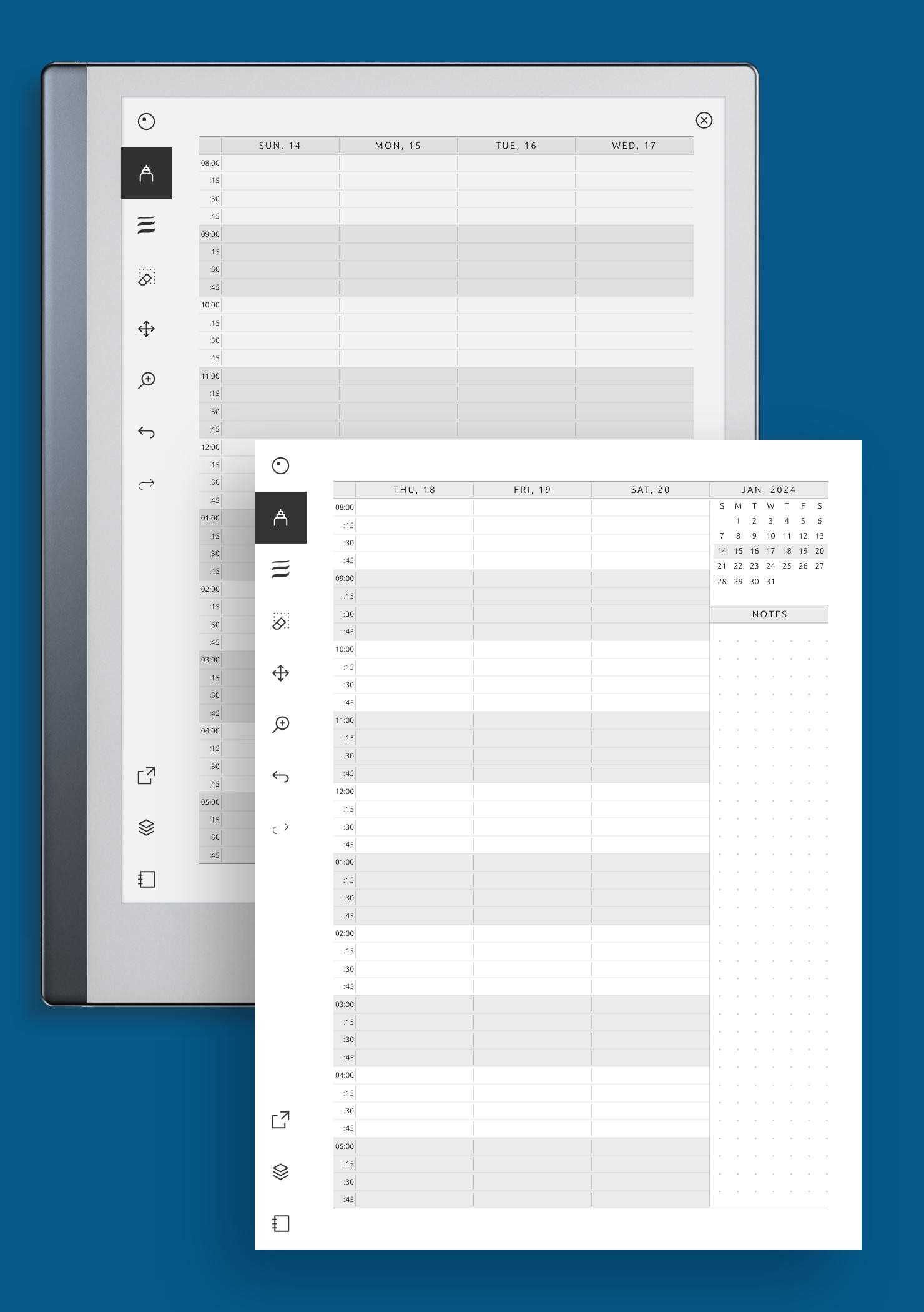 calendar download template