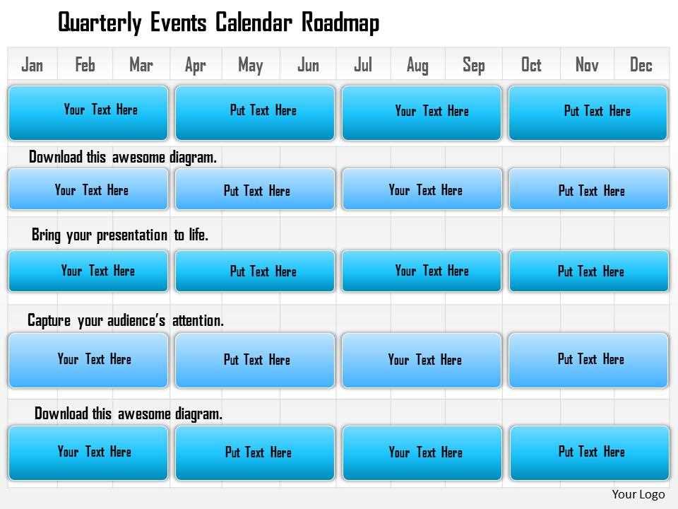 calendar of events template powerpoint