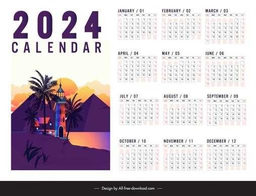 calendar photoshop template