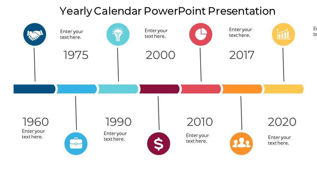 calendar presentation template