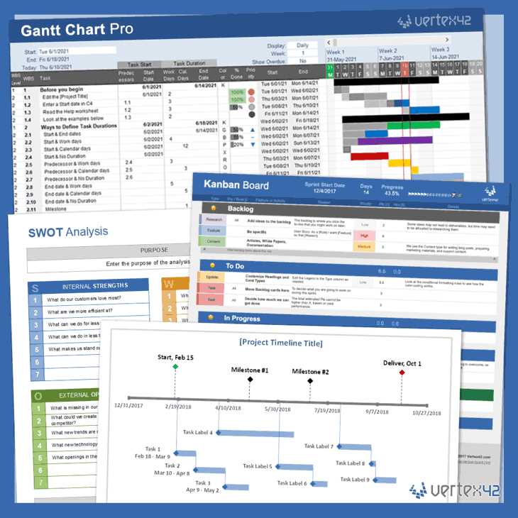 calendar project plan template