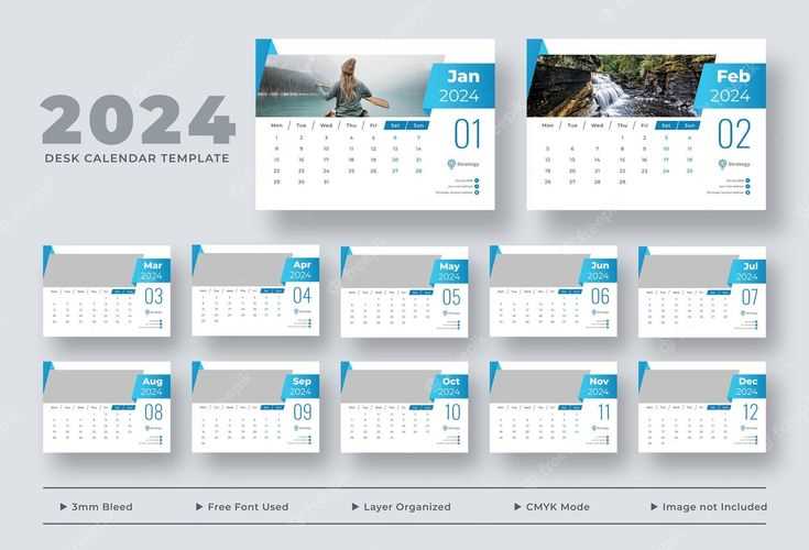 calendar psd template free