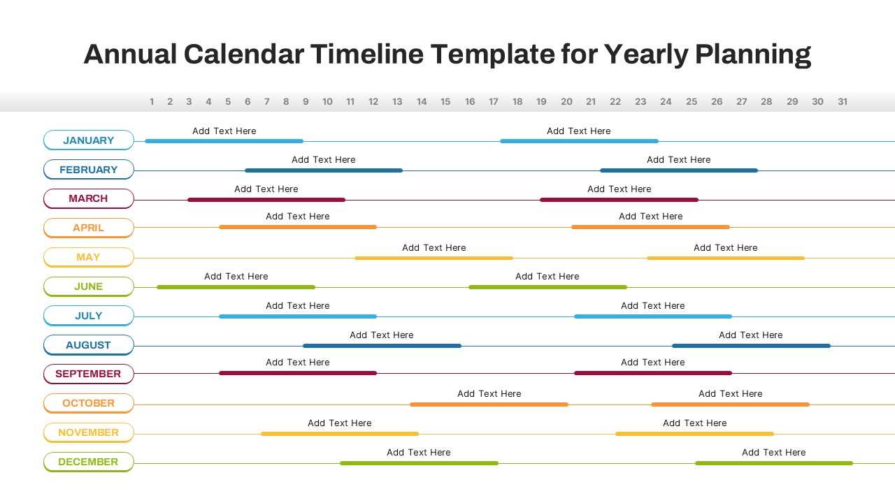 calendar slides template