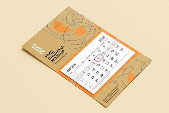 calendar template psd free download