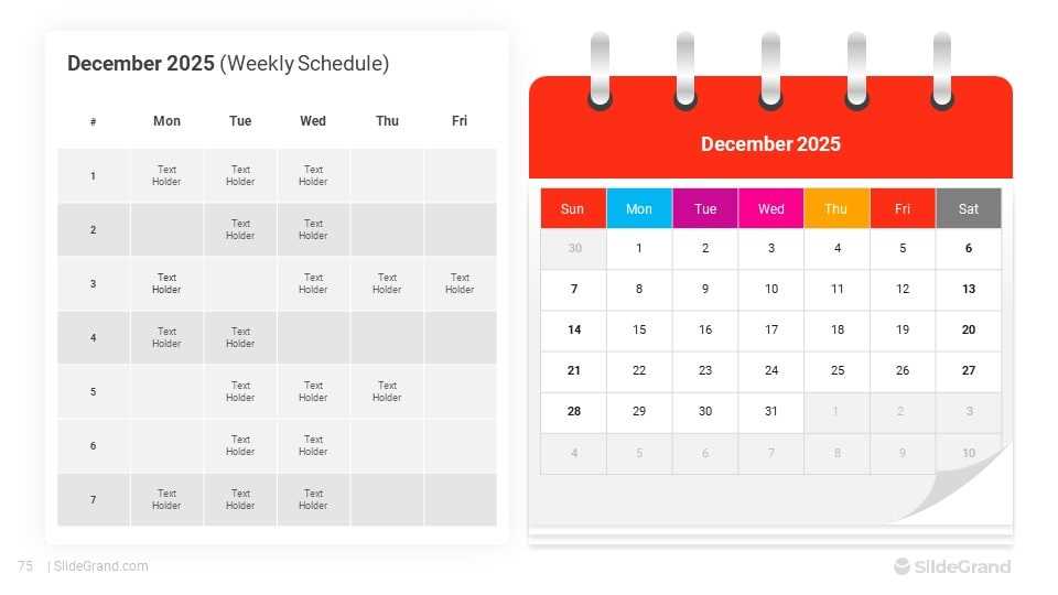 calendar templates for powerpoint