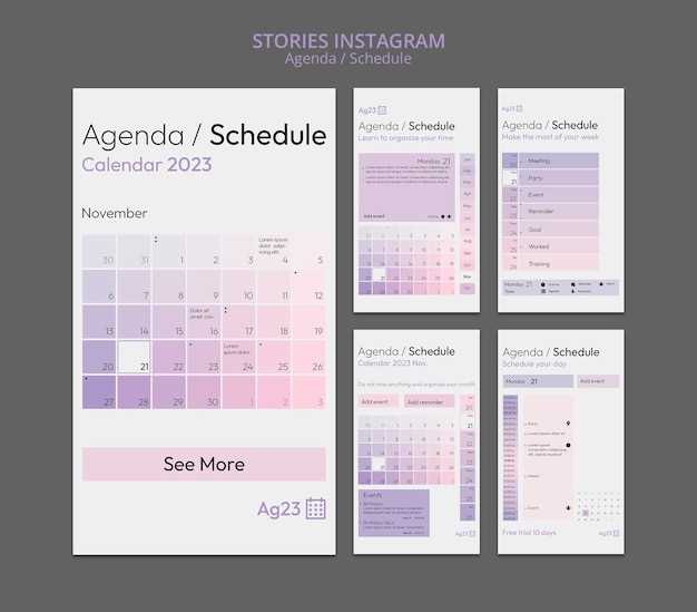 calendar with appointments template