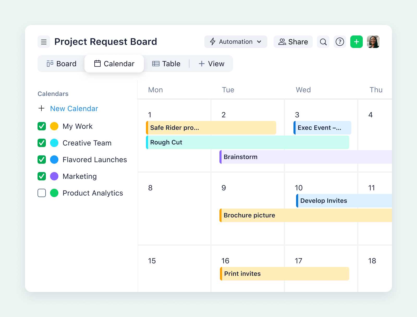 campus editorial calendar template