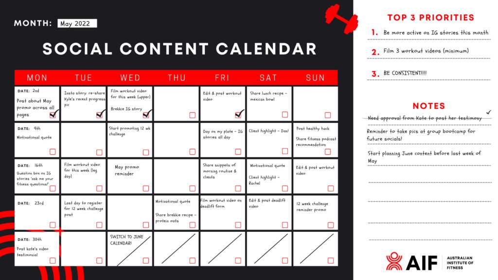 campus editorial calendar template