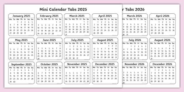 preschool calendar template 2025