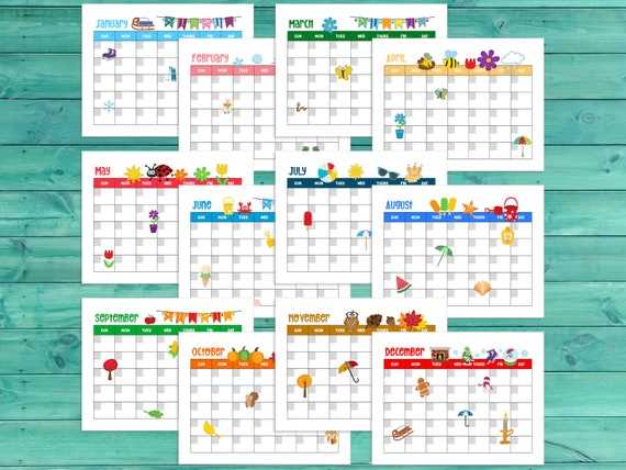 blank preschool calendar template