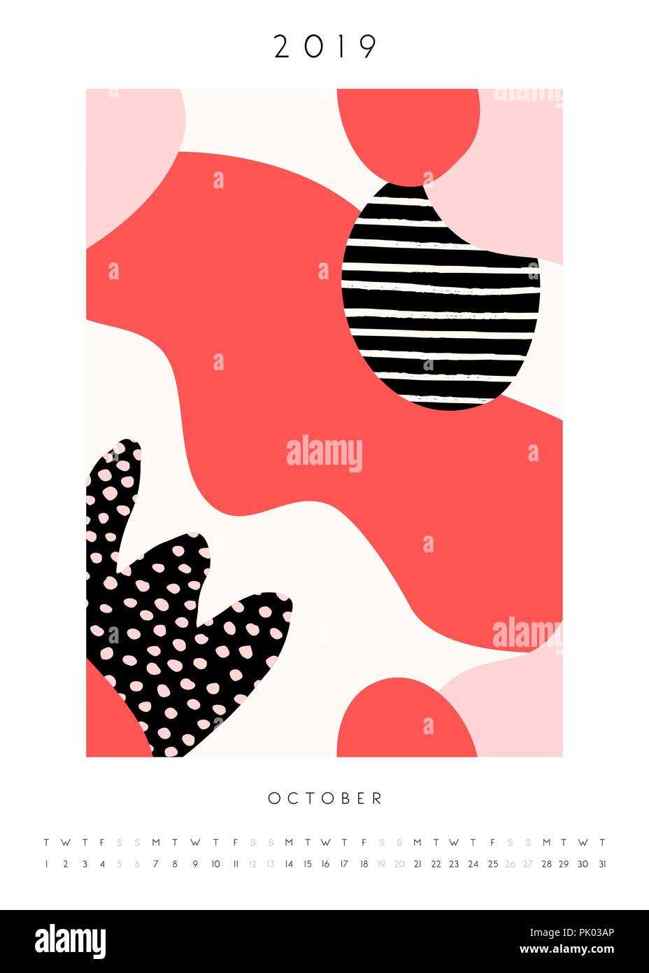 calendar collage template