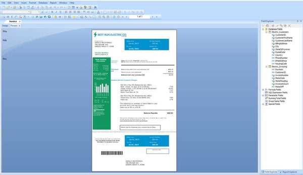 crystal reports calendar template