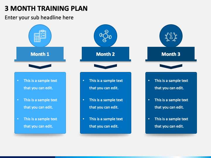 training calendar template ppt