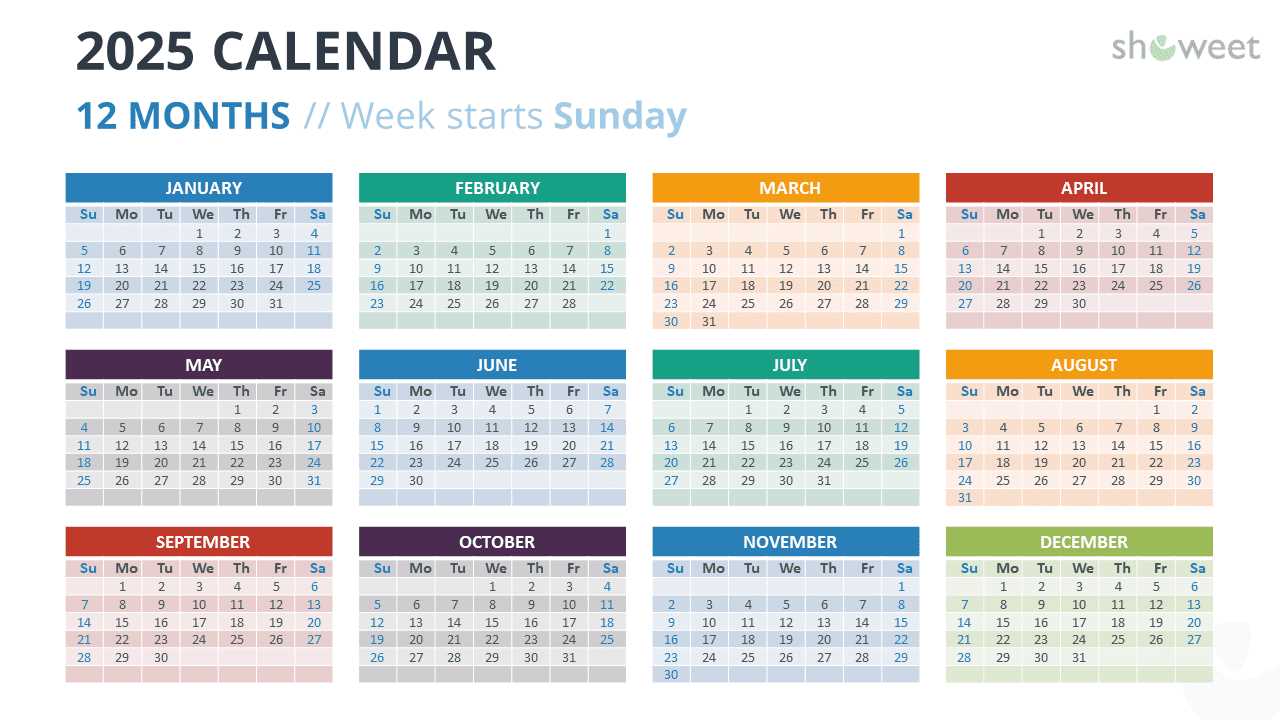 customizable calendar template 2025