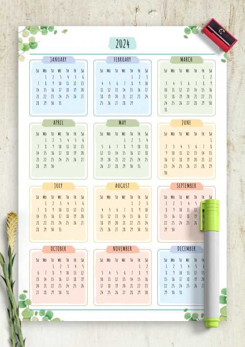 cute printable calendar templates