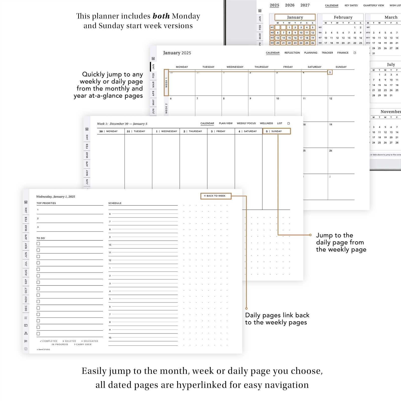 remarkable calendar template 2025 free