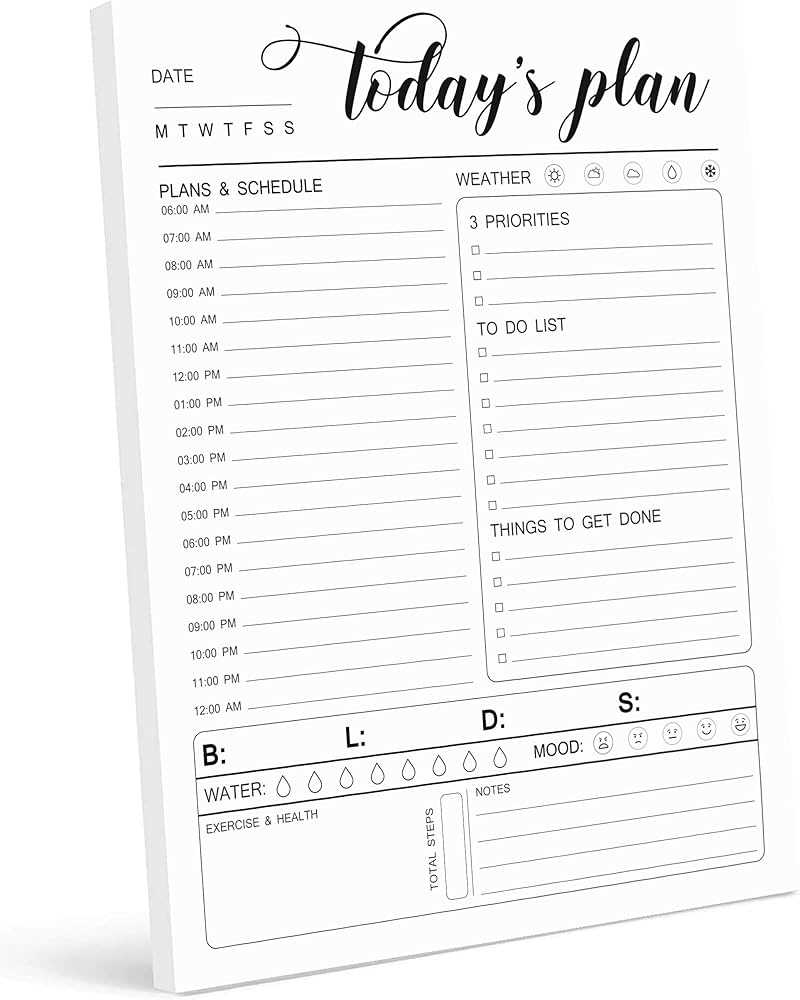 daily hourly calendar template