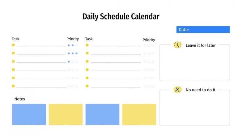 day calendar template