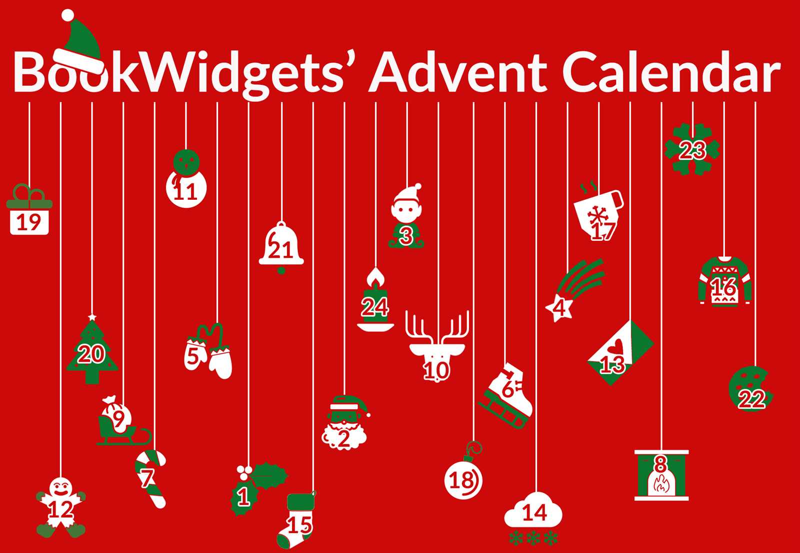 digital advent calendar template