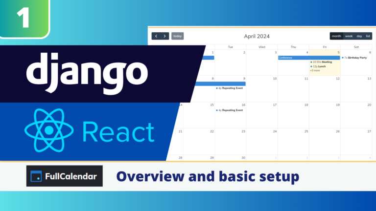 django calendar template