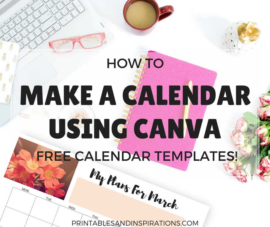 make your own calendar templates