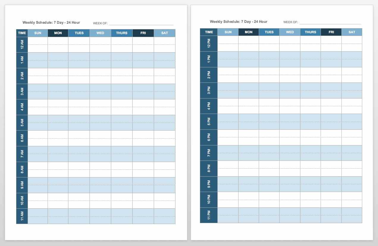 downloadable calendar templates