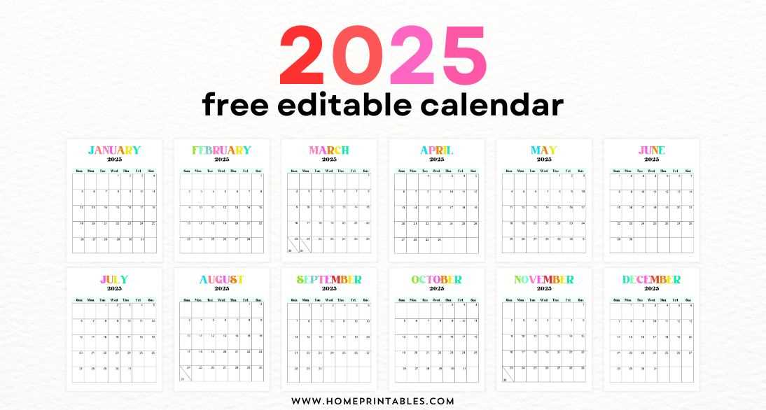 editable calendar template april 2025