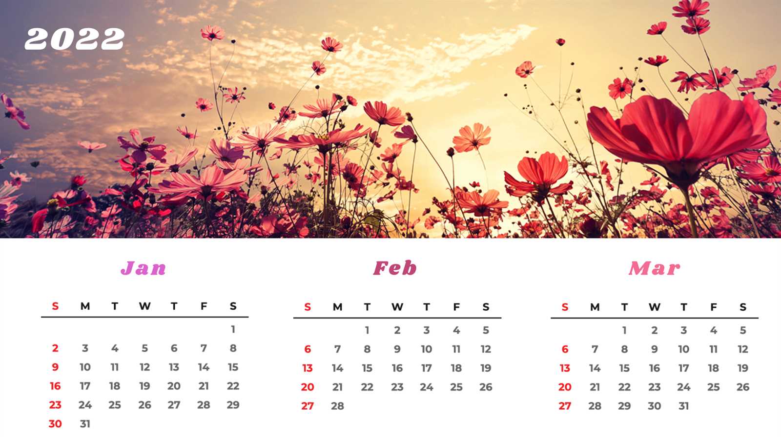 online calendar templates