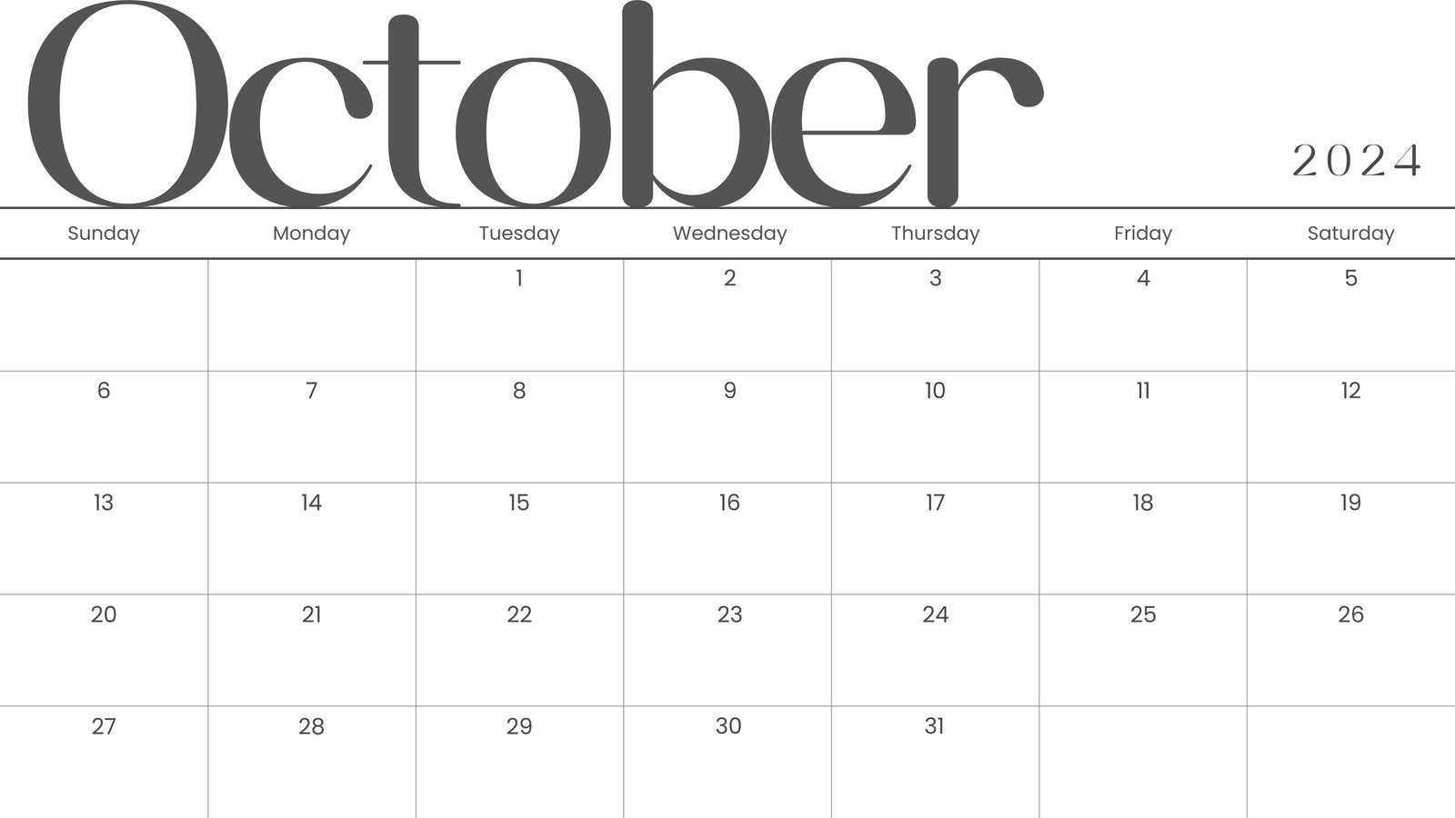 downloadable calendar templates