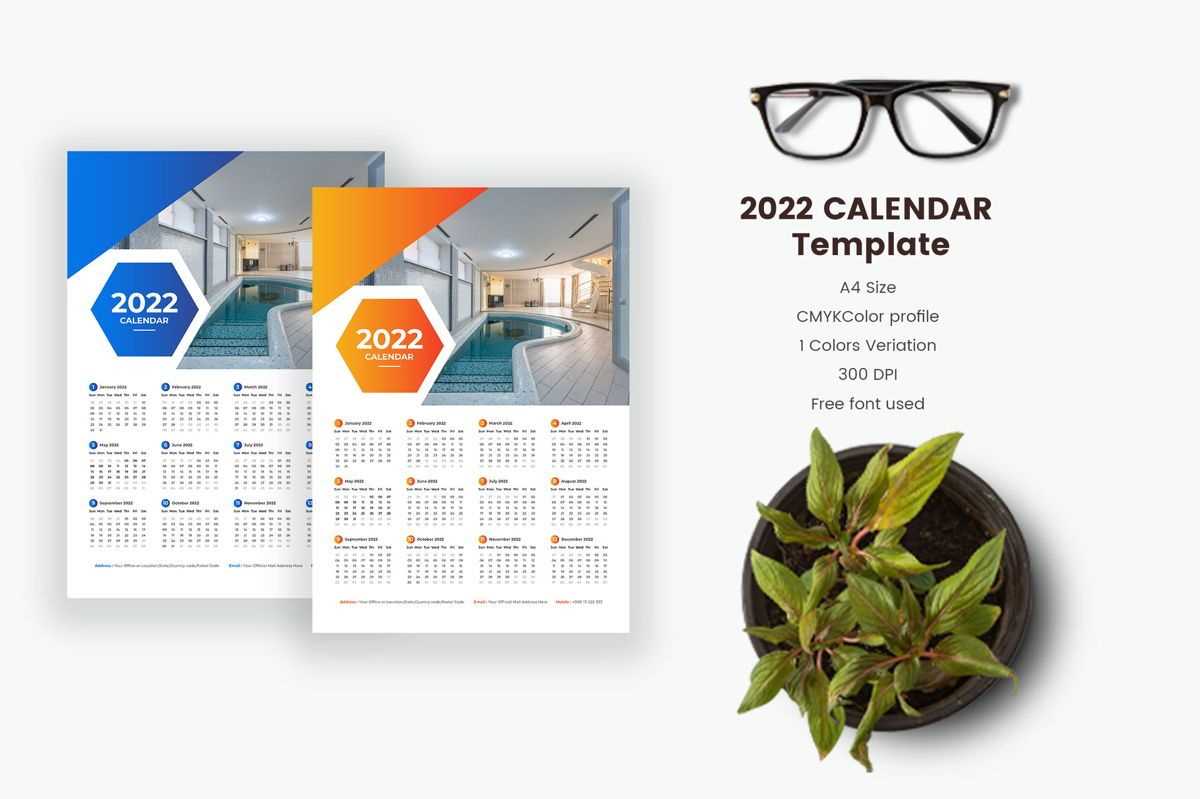 art calendar template