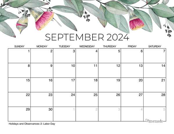 8.5 x11 calendar template