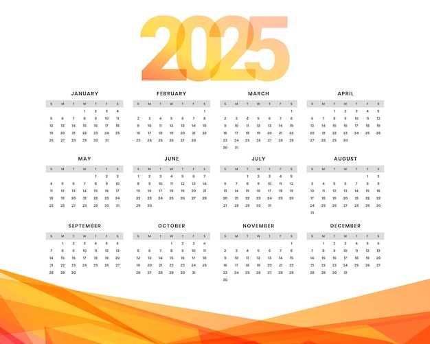 events calendar template 2025