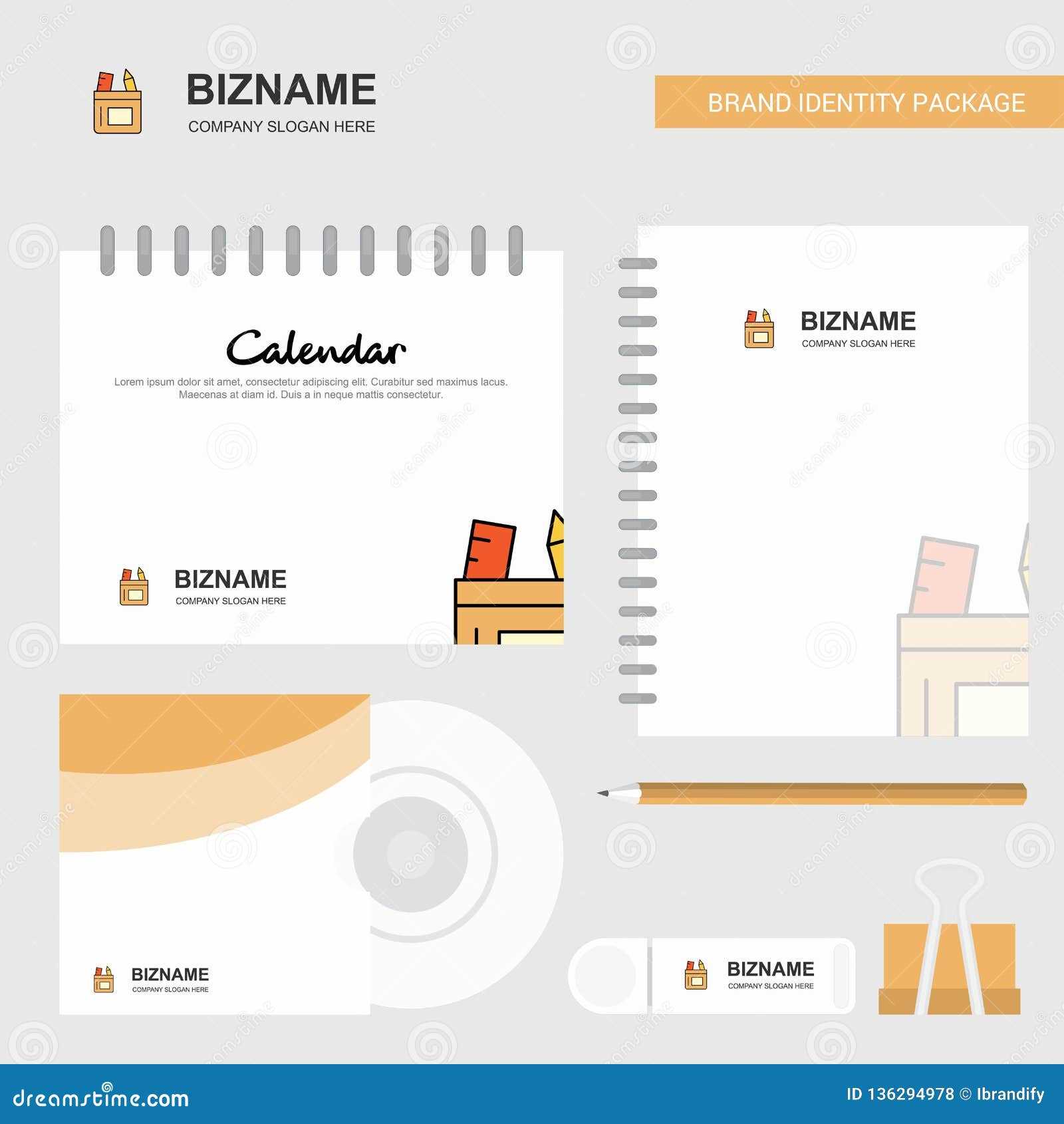 box calendar template