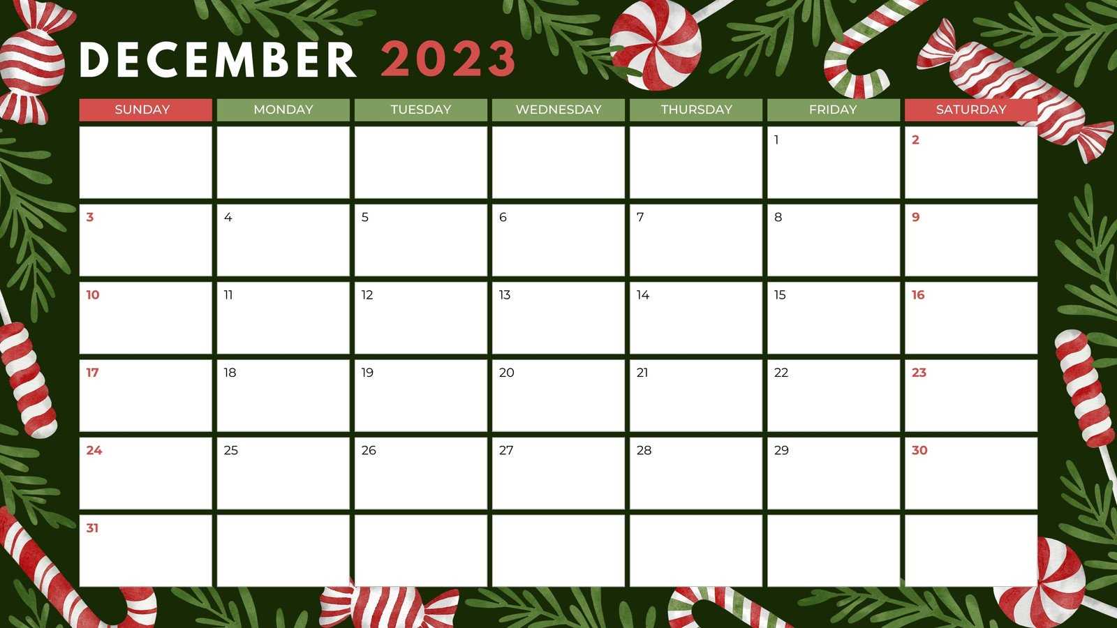 avid calendar template