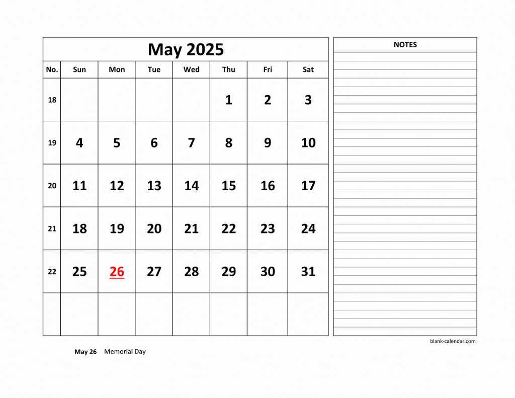 may 2025 template calendar