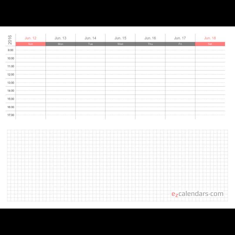 appointment calendar template