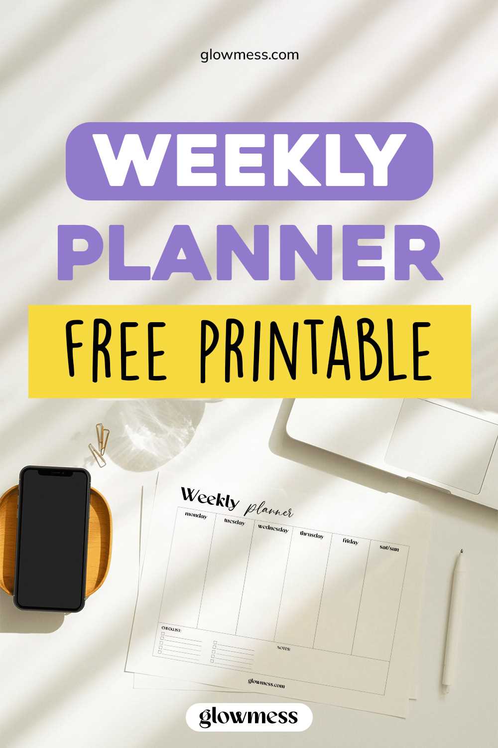 free blank printable weekly calendar templates