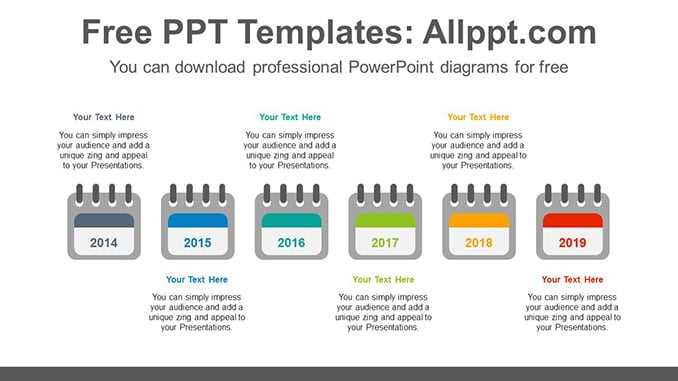 calendar in powerpoint template