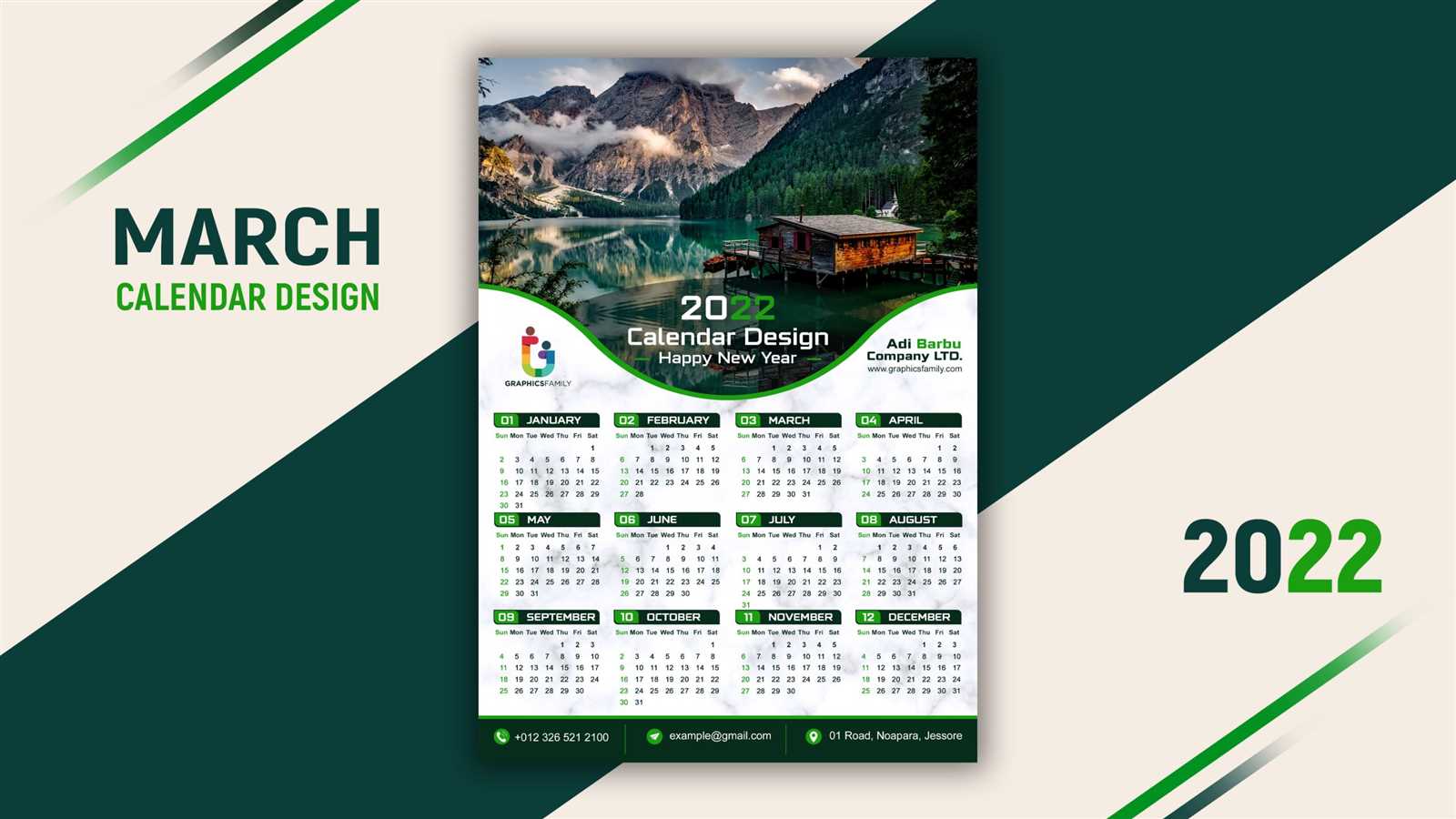 free calendar design templates