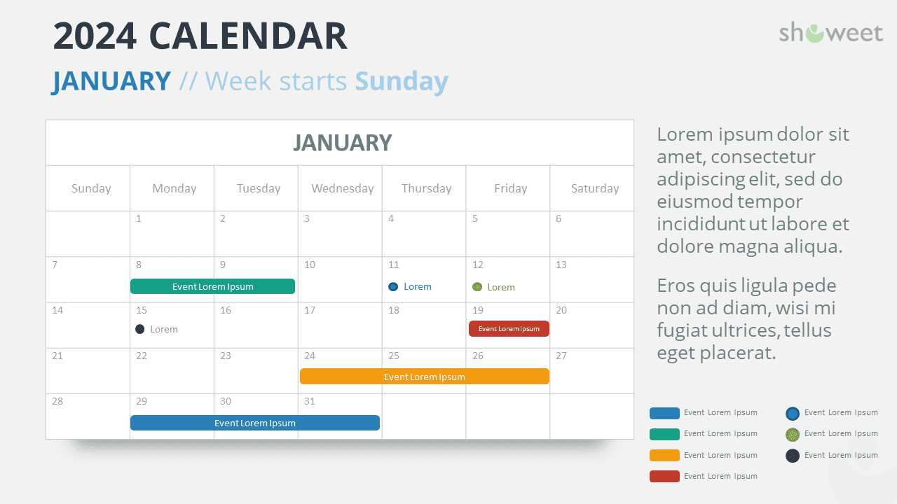 powerpoint calendar template change year