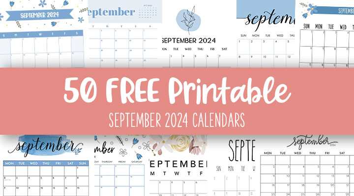 free cute calendar template