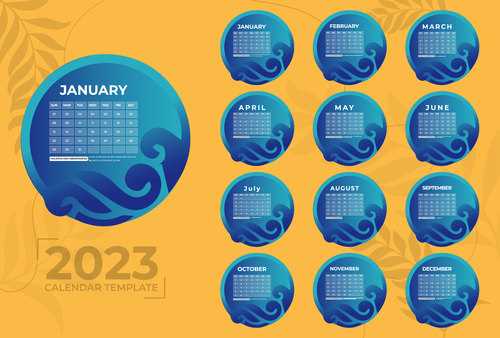 free desktop calendar template