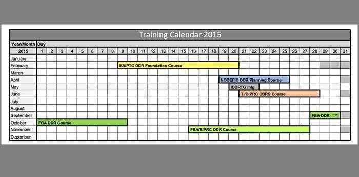 free download training calendar template