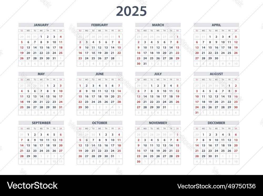 planner calendar template 2025