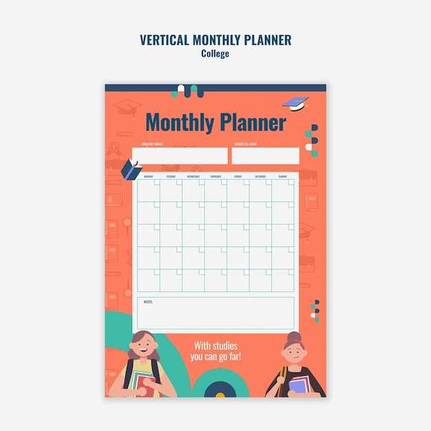 monthly family calendar template