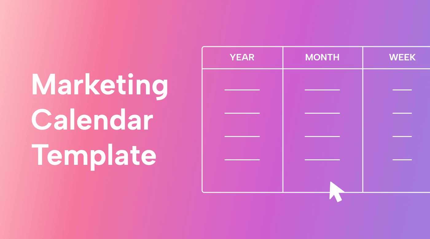 shareable calendar template