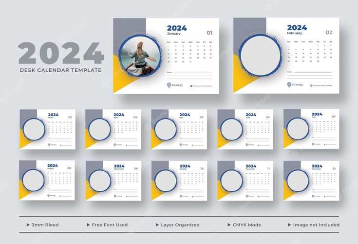 free calendar template psd