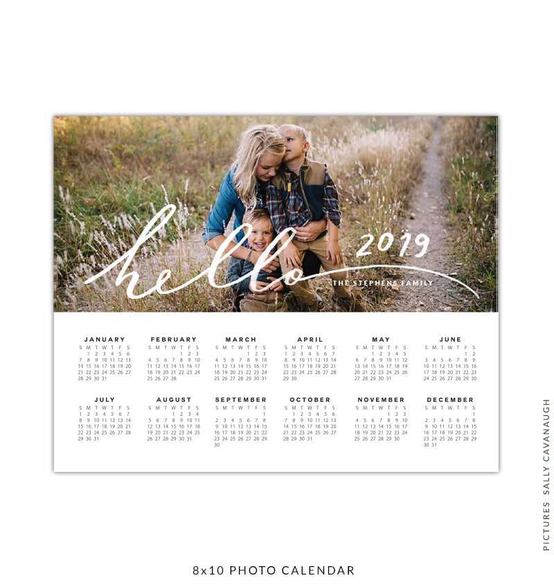 free photoshop calendar template