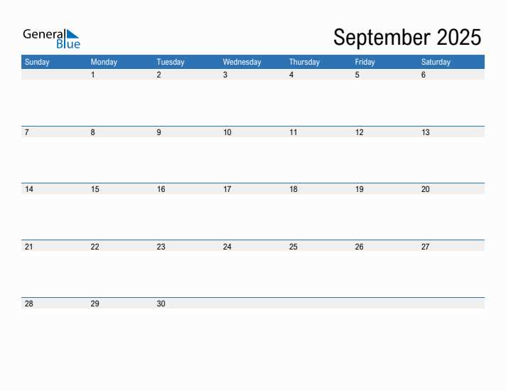 free printable calendar templates september 2025